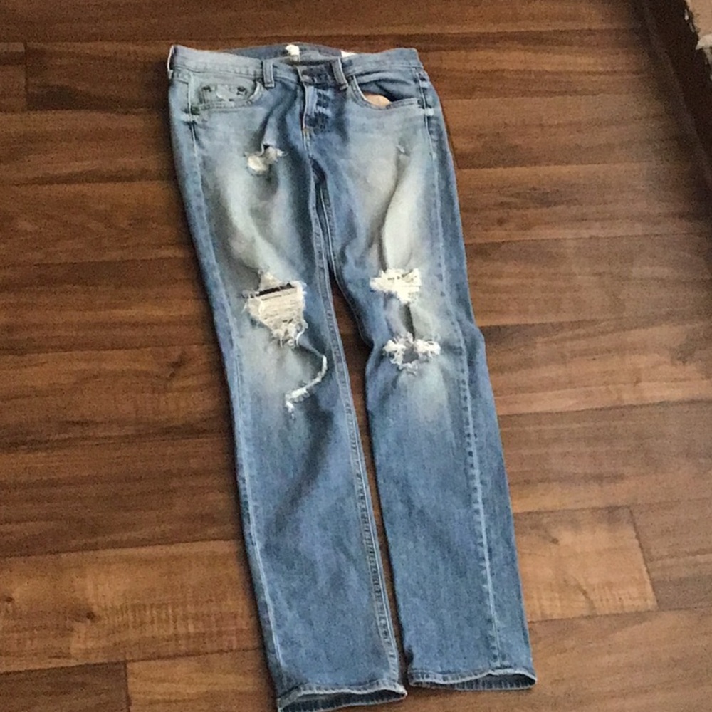 LiKe❤️for 30% off🎁 Rag & Bone Dre distressed Jeans | Carter wash Sz 25